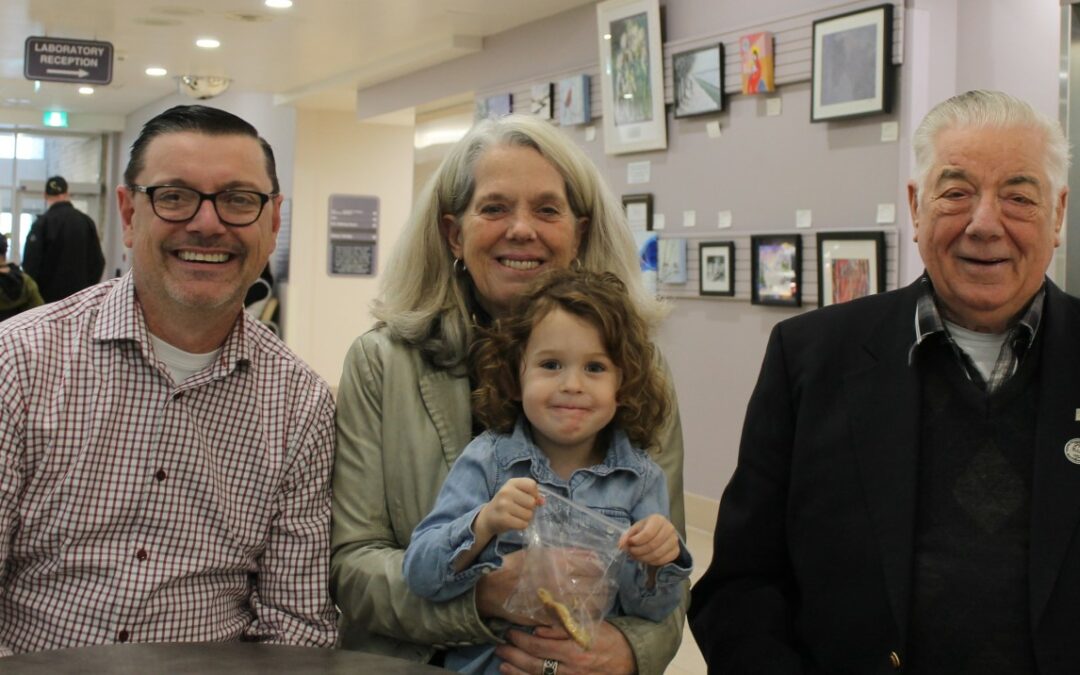 Friends Gather at the Brockville General Volunteer Association’s Eleanor’s Café at Brockville General Hospital