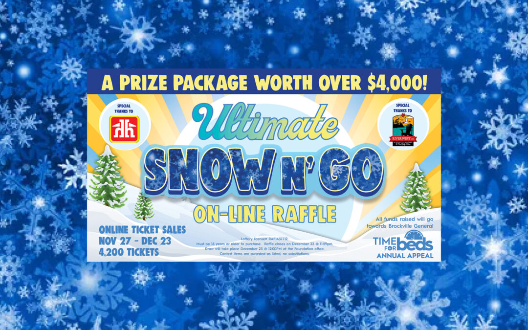 Ultimate Snow n’ Go Raffle!